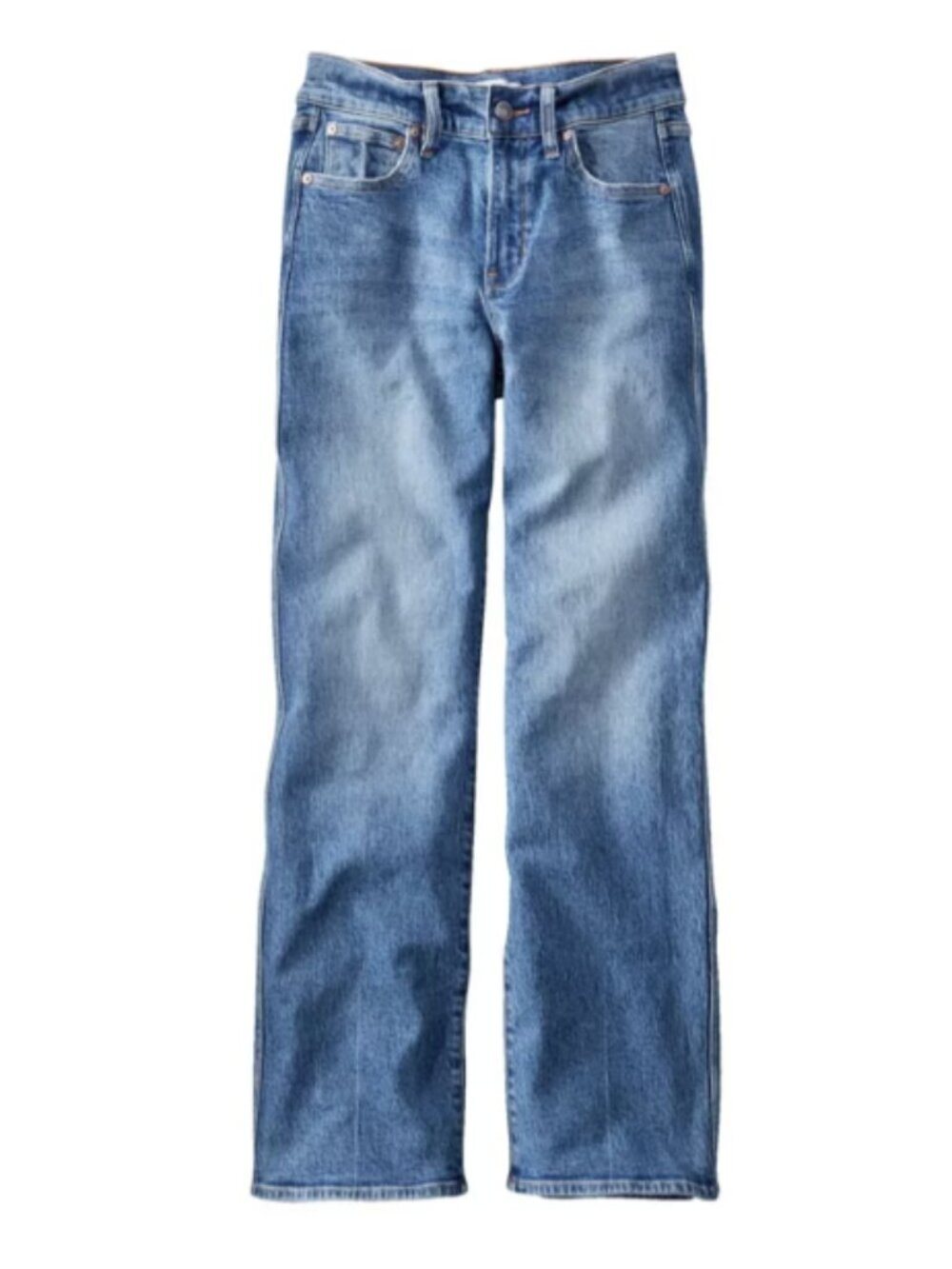 L.L.Bean Double L Relaxed Fit Jeans Size 12 Vintage Stonewashed
